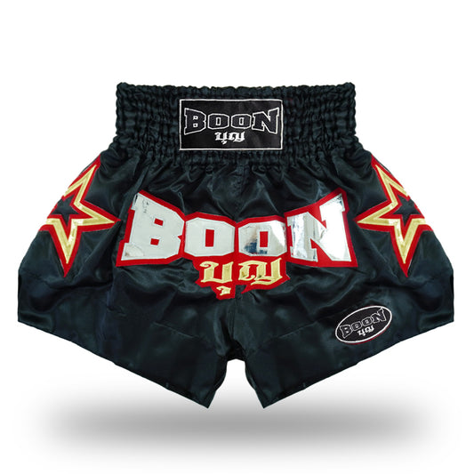 Boon Black Stars Muay Thai Shorts MT09