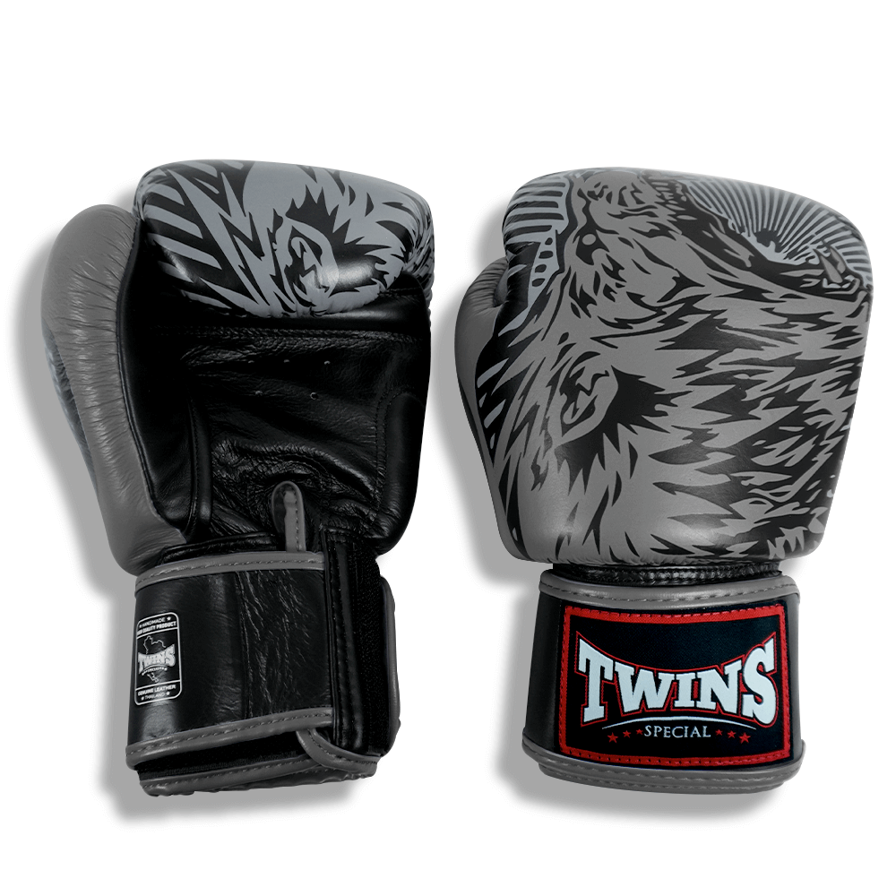 Twins Wolf Boxing Gloves FBGV-50