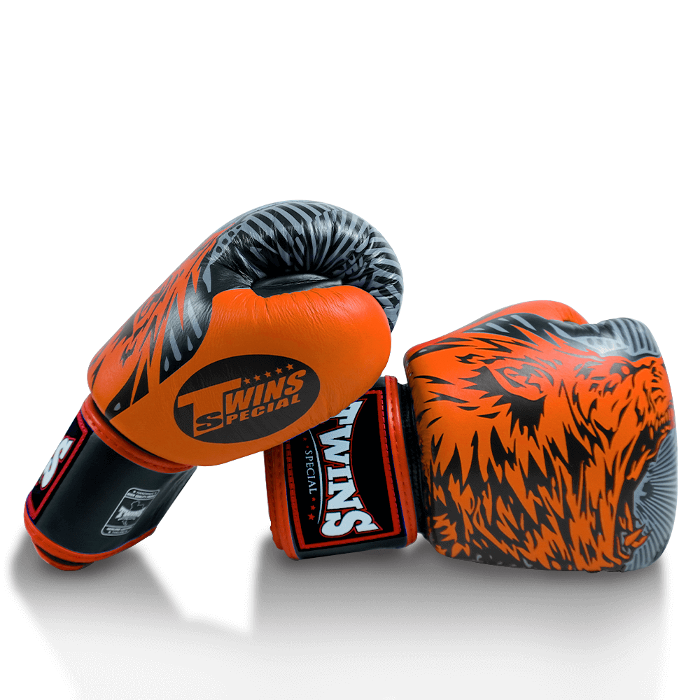 Twins Wolf Boxing Gloves FBGV-50