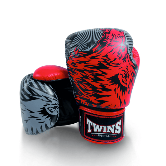 Twins Wolf Boxing Gloves FBGV-50